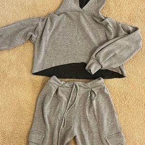 Port De Bras Grey Sweatsuit
